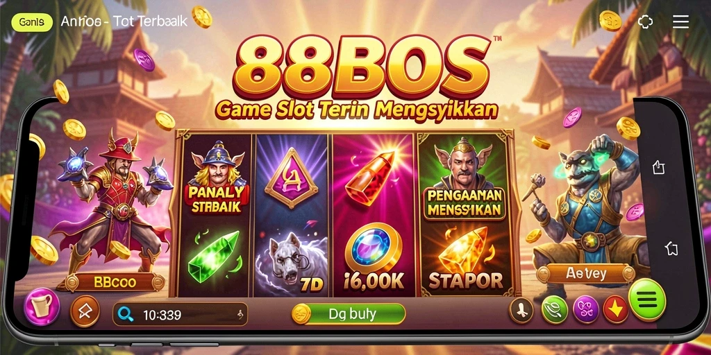 Screenshot gameplay 88BOS yang menampilkan suasana Slot yang seru.