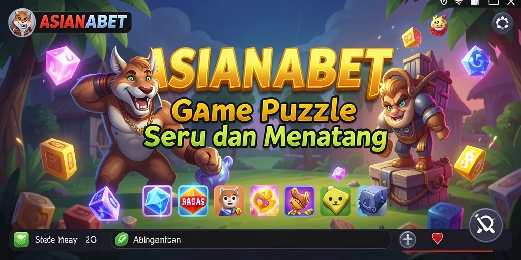 Tampilan gameplay ASIANABET yang penuh tantangan Puzzle.