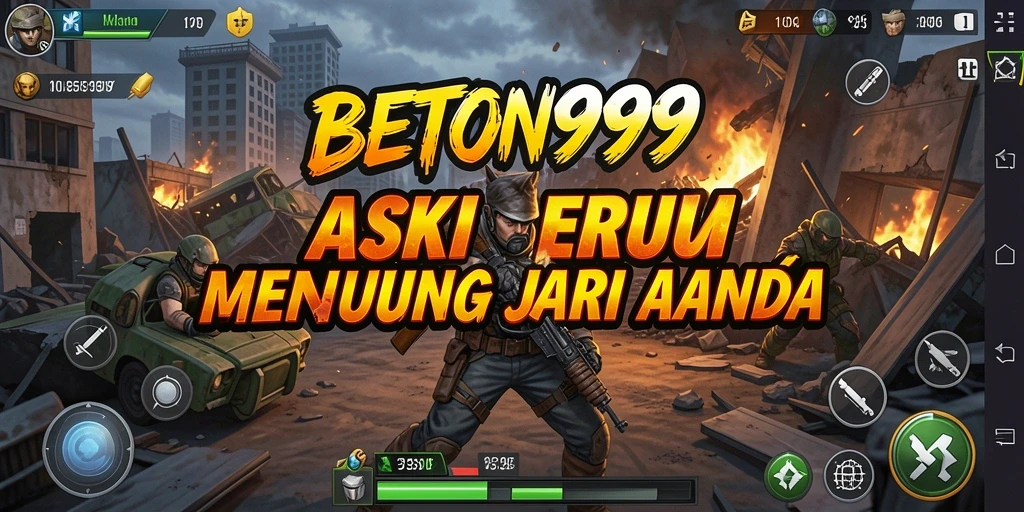 Gameplay menegangkan saat bertempur di BETON999.