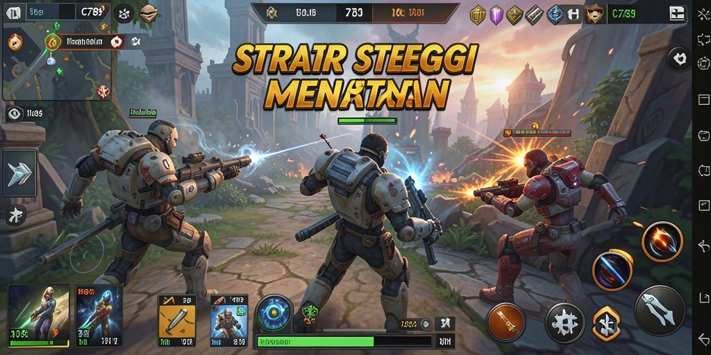 Screenshot C789 menampilkan aksi strategi yang mendebarkan dan permainan yang menantang.
