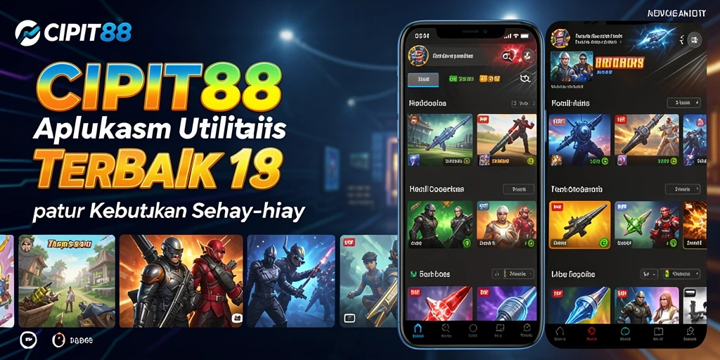 Screenshot utama menampilkan antarmuka CIPIT88 yang mulus dan modern.