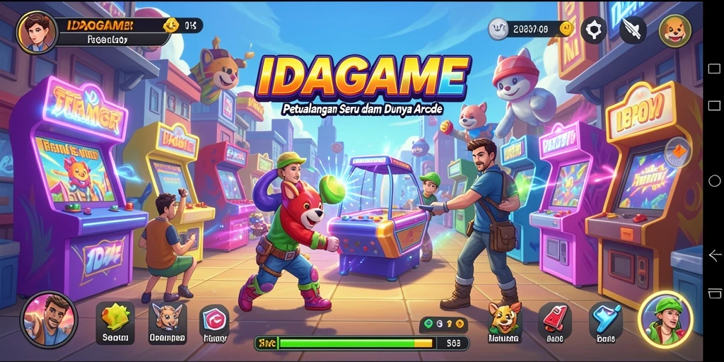 Gameplay seru dan menantang dari IDAGAME dalam aksi.