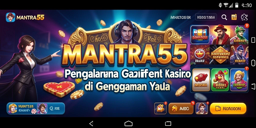 Tampilan menarik dari gameplay Kasino di MANTRA55.