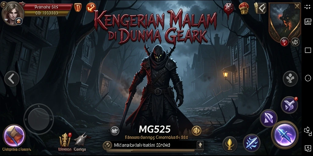 Gameplay menegangkan dalam MG525 dengan atmosfer Horror yang mencekam.