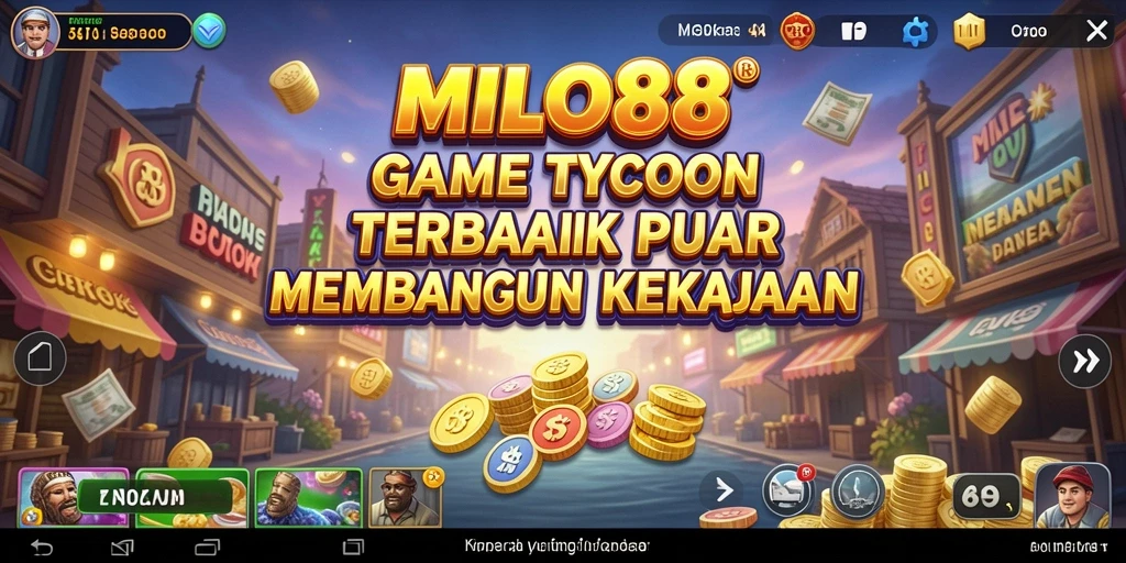 Tampilan menarik dari gameplay MILO88 yang seru dan menantang.
