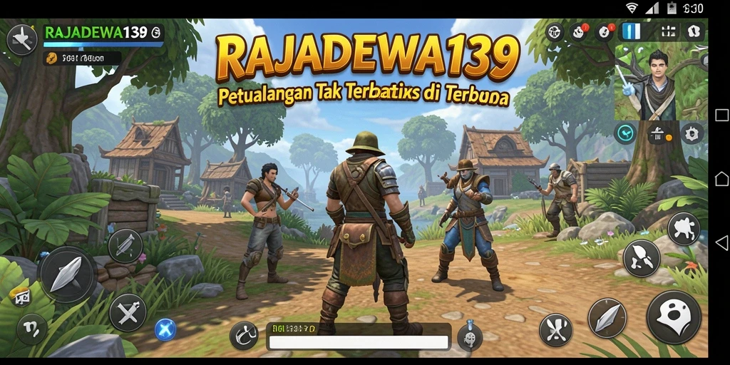 Tampilan gameplay RAJADEWA138 yang menakjubkan dalam dunia terbuka.