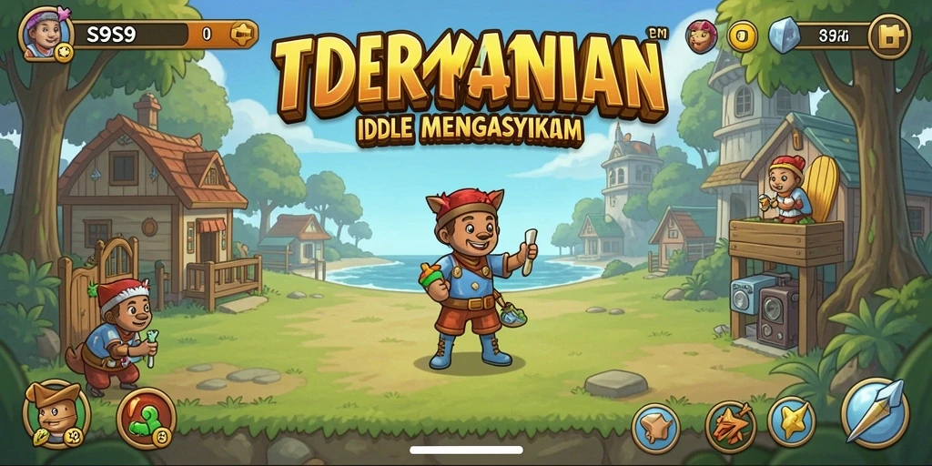 Tampilan gameplay S9S9 yang menarik dan santai.