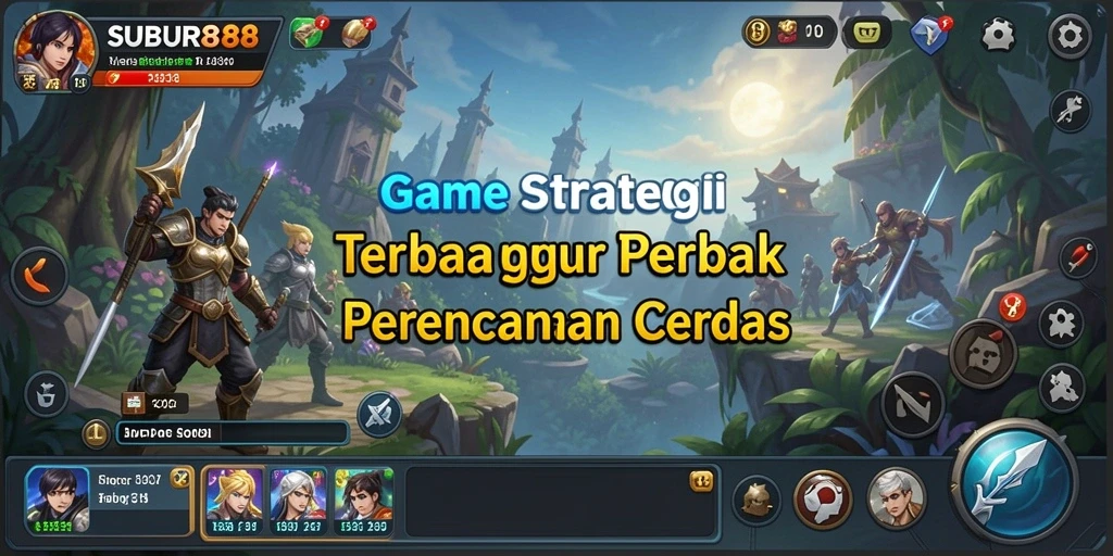 Tampilan gameplay SUBUR88 yang penuh strategi dan taktik.