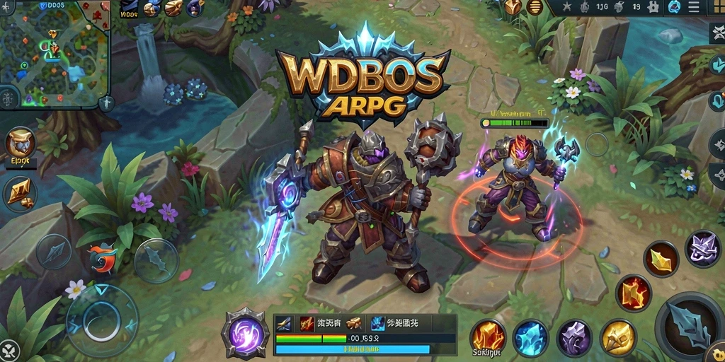 Tampilan gameplay seru dalam WDBOS yang menggugah semangat petualangan.