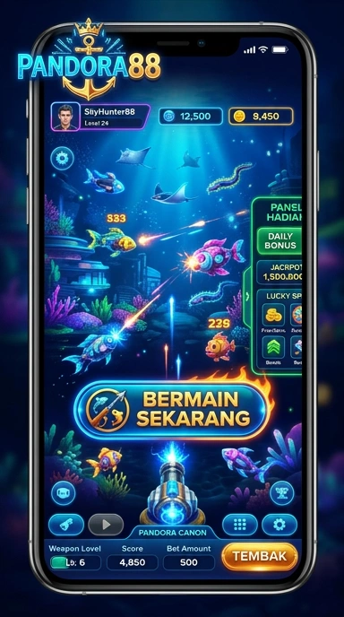 Antarmuka pengguna pandora88 yang sederhana dan mudah digunakan.